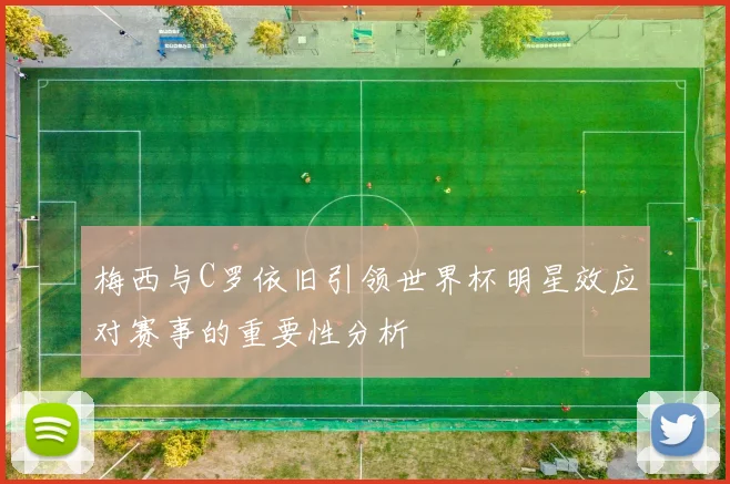 梅西与C罗依旧引领世界杯明星效应对赛事的重要性分析
